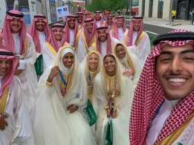 بأزياء مبهرة.. الجاليات العربية تظهر في طلة رائعة بأولمبياد باريس 2024